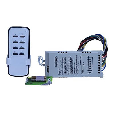 RF Remote Control for 6 Channel (BT166R)